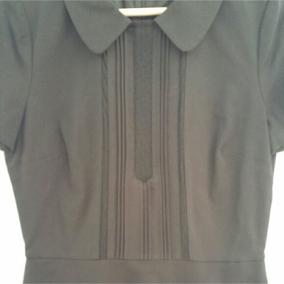 Ava & Aiden Black Short Sleeve Sheath Dress Size 4 - Picture 3 of 7